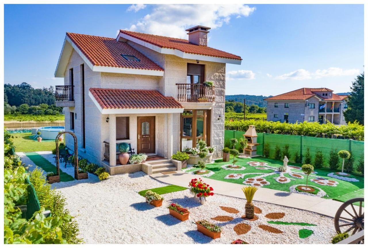 Casa Victoria Garden Con Jacuzzi Y Piscina Caldas De Reis